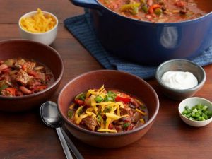 Hearty Sirloin Chili