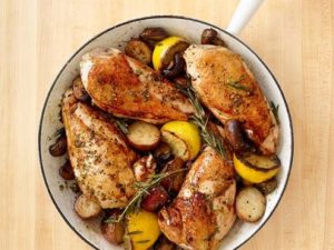 Skillet Rosemary Chicken