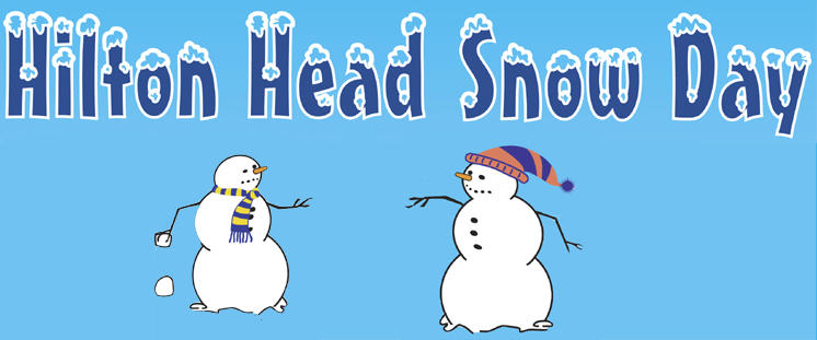 Check Out Hilton Head Snow Day