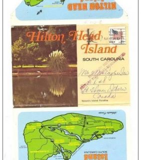 Old Map of Hilton Head Island