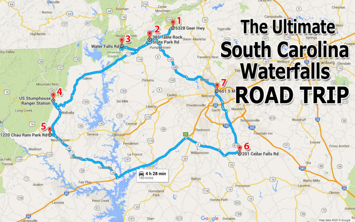 The Ultimate South Carolina Waterfalls Road Trip